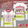 Detroit Red Wings Premium NHL Snoopy Firefighter Hockey Jersey