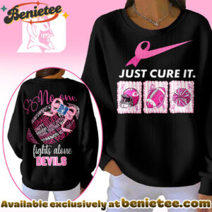 Duke Blue Devils Premium NCAA Breast Cancer Awareness T-Shirt And Sweatshirt