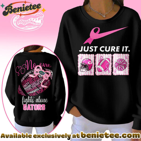 Florida Gators Premium NCAA Breast Cancer Awareness T-Shirt And Sweatshirt