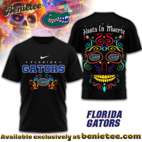 Florida Gators Premium NCAA Day of the Dead 3D Tshirt, Sweatshirt, Hoodie