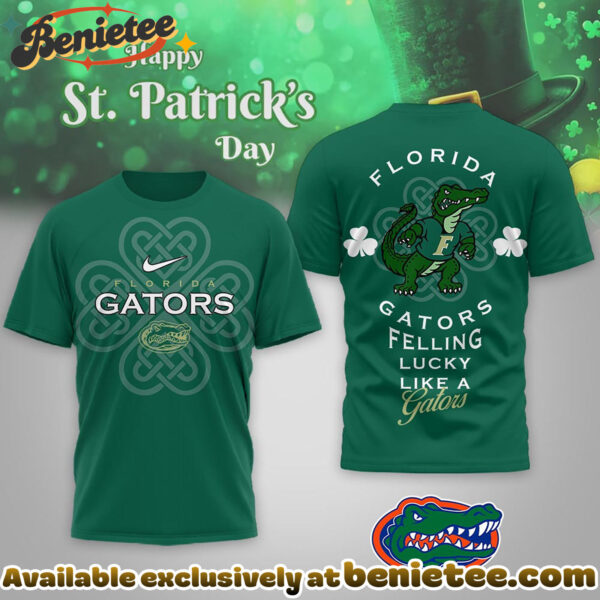 Florida Gators Premium NCAA Lucky St Patricks Day Tshirt, Hoodie, Sweatshirt