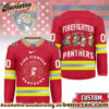 Florida Panthers Premium NHL Snoopy Firefighter Hockey Jersey