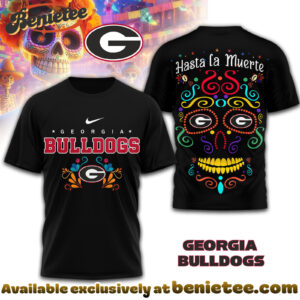 Georgia Bulldogs Premium NCAA Day of the Dead 3D Tshirt, Sweatshirt, Hoodie