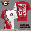 Georgia Bulldogs Premium NCAA They Not Like Us Tshirt, Hoodie, Sweatshirt