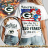 Green Bay Packers Premium NFL America God Shed His Grace On Thee Women Tshirt, Hoodie, Sweatshirt