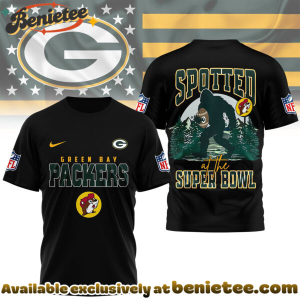 Green Bay Packers Premium NFL Spotted at the Super Bowl 3D Tshirt, Sweatshirt, Hoodie