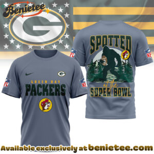 Green Bay Packers Premium NFL Spotted at the Super Bowl 3D Tshirt, Sweatshirt, Hoodie