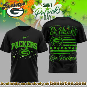 Green Bay Packers Premium NFL St. Patricks Day 3D Tshirt, Hoodie, Sweatshirt