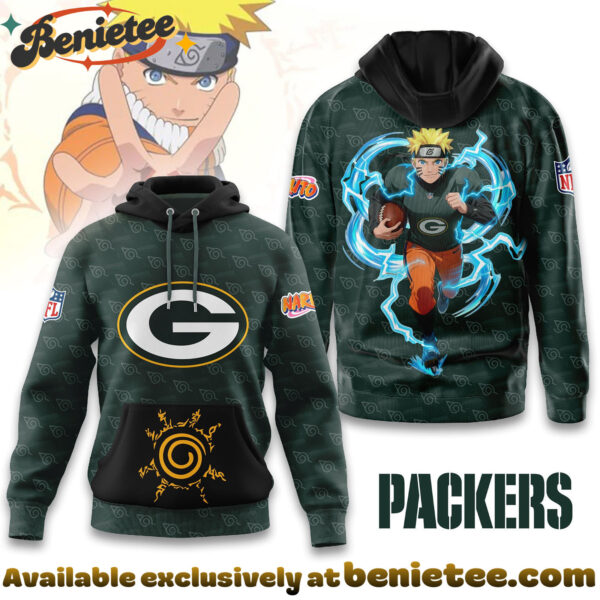 Green Bay Packers Premium NFL x Naruto Limited Edition Hoodie, Tshirt, Sweatshirt