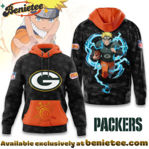 Green Bay Packers Premium NFL x Naruto Limited Edition Hoodie, Tshirt, Sweatshirt