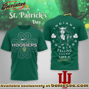 Indiana Hoosiers Premium NCAA Lucky St Patricks Day Tshirt, Hoodie, Sweatshirt