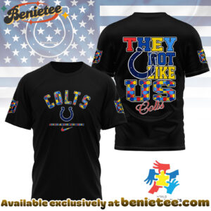 Indianapolis Colts Premium NFL Autism Awareness Month 3D Tshirt, Hoodie, Sweatshirt