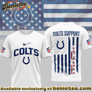 Indianapolis Colts Premium NFL Ice Support 3D Tshirt, Sweatshirt, Hoodie