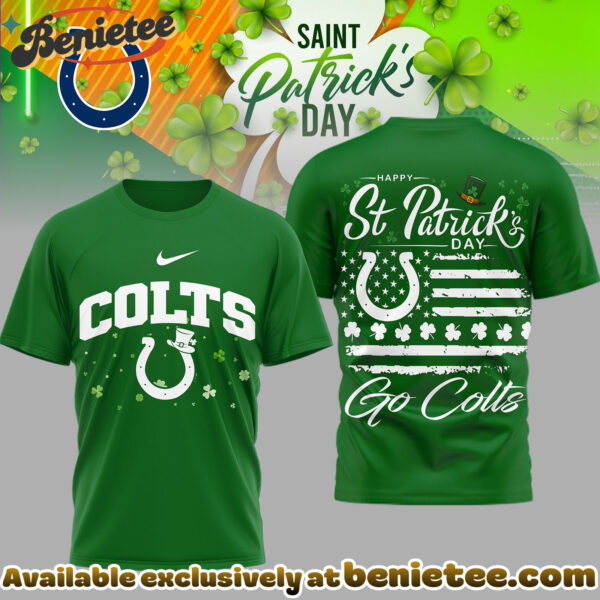 Indianapolis Colts Premium NFL St. Patricks Day 3D Tshirt, Hoodie, Sweatshirt