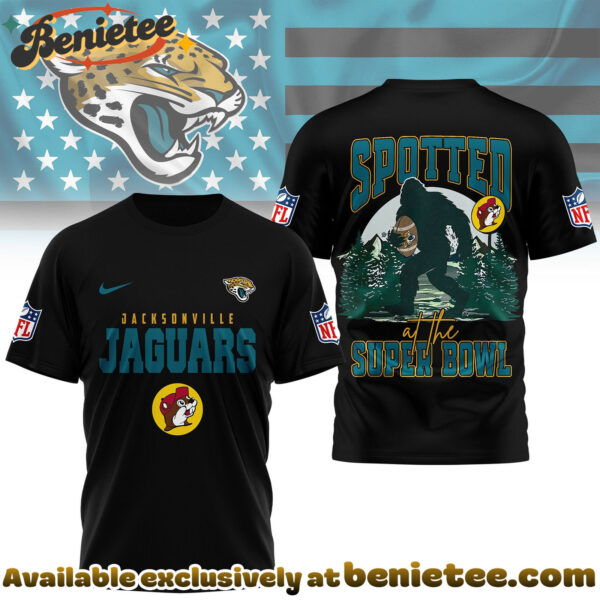 Jacksonville Jaguars Premium NFL Spotted at the Super Bowl 3D Tshirt, Sweatshirt, Hoodie