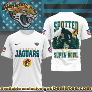 Jacksonville Jaguars Premium NFL Spotted at the Super Bowl 3D Tshirt, Sweatshirt, Hoodie