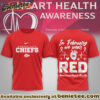 Kansas City Chiefs Premium NFL American Heart Month Tshirt, Sweatshirt, Hoodie