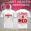 Kansas City Chiefs Premium NFL American Heart Month Tshirt, Sweatshirt, Hoodie