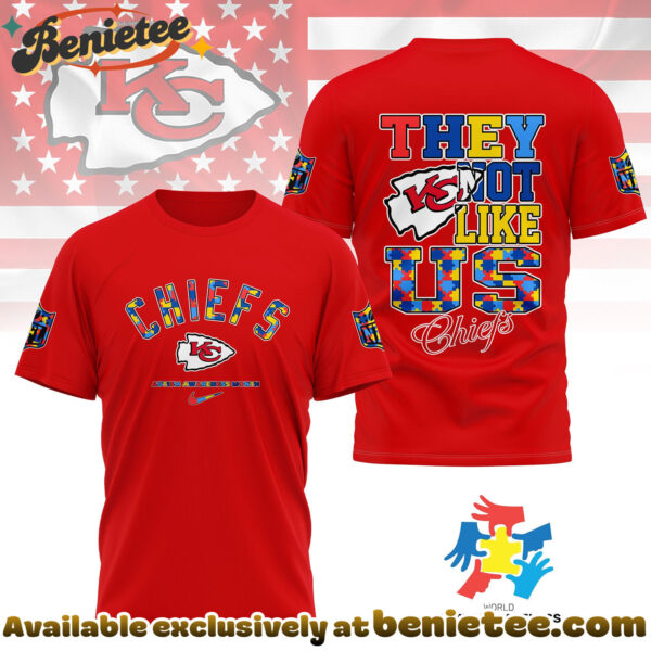 Kansas City Chiefs Premium NFL Autism Awareness Month 3D Tshirt, Hoodie, Sweatshirt