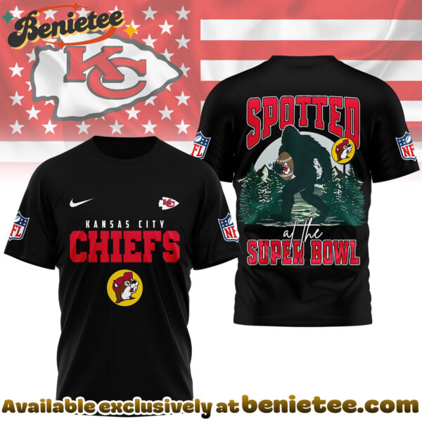 Kansas City Chiefs Premium NFL Spotted at the Super Bowl 3D Tshirt, Sweatshirt, Hoodie