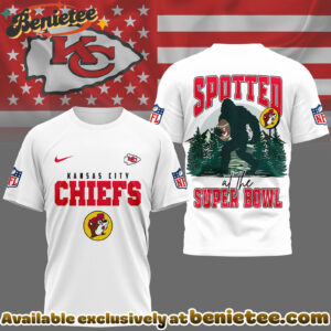 Kansas City Chiefs Premium NFL Spotted at the Super Bowl 3D Tshirt, Sweatshirt, Hoodie