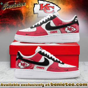 Kansas City Chiefs Premium SHOES Air Force 1 Victory Pride Limited Edition
