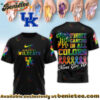 Kentucky Wildcats Premium NCAA Fight Cancer In All Colors 3D Tshirt, Hoodie, Sweatshirt