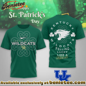 Kentucky Wildcats Premium NCAA Lucky St Patricks Day Tshirt, Hoodie, Sweatshirt