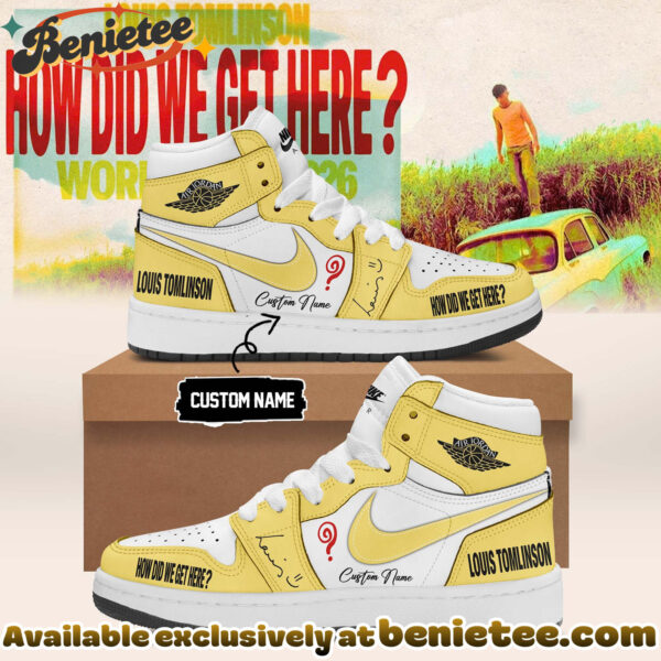 LOUIS How Did We Get Here? Tour Shoes Nike Air Jordan 1 - Ver 11