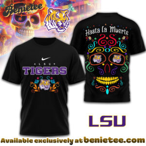 LSU Tigers Premium NCAA Day of the Dead 3D Tshirt, Sweatshirt, Hoodie