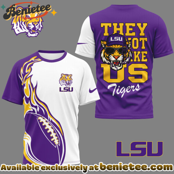 LSU Tigers Premium NCAA They Not Like Us Tshirt, Hoodie, Sweatshirt
