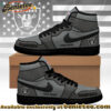 Las Vegas Raiders Premium NFL Pride Jordan 1 High Top Sneaker Nike Air Jordan 1