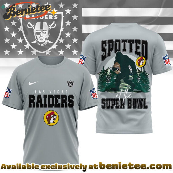 Las Vegas Raiders Premium NFL Spotted at the Super Bowl 3D Tshirt, Sweatshirt, Hoodie
