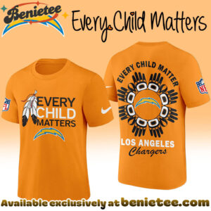 Los Angeles Chargers Premium NFL Every Child Matters 3D Tshirt, Sweatshirt, Hoodie