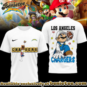 Los Angeles Chargers Premium NFL Super Mario 3D Tshirt, Sweatshirt, Hoodie