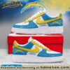 Los Angeles Chargers Premium SHOES Air Force 1 Victory Pride Limited Edition