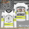 Los Angeles Kings Premium NHL Snoopy Firefighter Hockey Jersey