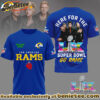 Los Angeles Rams Premium NFL 2026 Super Bowl 3D Tshirt, Sweatshirt, Hoodie