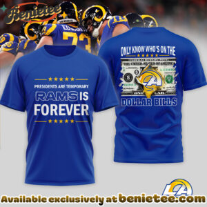 Los Angeles Rams Premium NFL Dollar Bill T-Tshirt, Hoodie, Sweatshirt