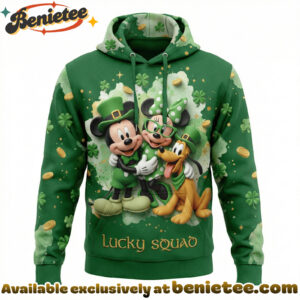 Lucky Mouse St. Patricks Day Tee Hoodie, Sweatshirt, Tshirt