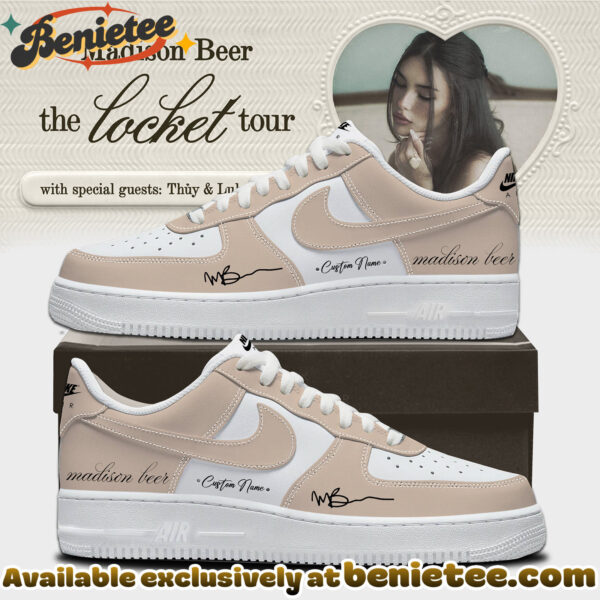Madison Beer The Locket Tour Shoes Nike Air Force 1 - Ver 6