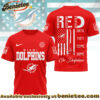 Miami Dolphins Premium NFL Red Friday Firefighter 3D Tshirt, Hoodie, Sweatshirt