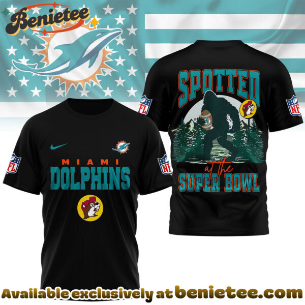 Miami Dolphins Premium NFL Spotted at the Super Bowl 3D Tshirt, Sweatshirt, Hoodie