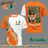 Miami Hurricanes Premium NCAA They Not Like Us Tshirt, Hoodie, Sweatshirt