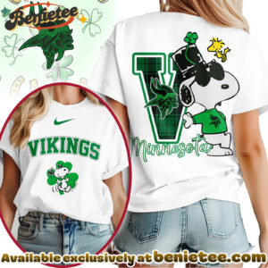 Minnesota Vikings Premium NFL Snoopy St Patricks Day Tshirt, Hoodie, Sweatshirt