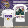 Minnesota Vikings Premium NFL Spotted at the Super Bowl 3D Tshirt, Sweatshirt, Hoodie