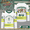 Minnesota Wild Premium NHL Snoopy Firefighter Hockey Jersey