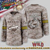 Minnesota Wild Premium NHL U.S.M.C Hockey Jersey