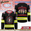 Montreal Canadiens Premium NHL Snoopy Firefighter Hockey Jersey