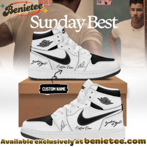 N. Jonas Sunday Best Shoes Nike Air Jordan 1 - Ver 4